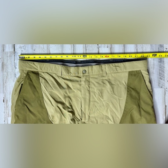 L.L. Bean Upland Briar Hunting Pants Men 46x30 Green Brown Brush Guard Vintage - Picture 5 of 11